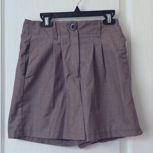 Women's Grey Suit Shorts Size M (Waist 70cm)